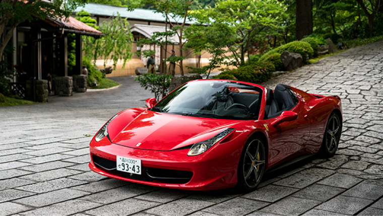 スーパーカー優待プログラム画像